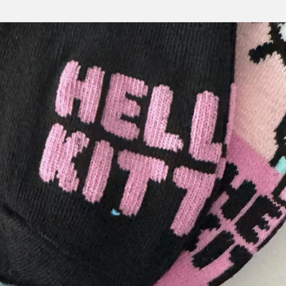 Hello Kitty Pink Gray Socks Accessories